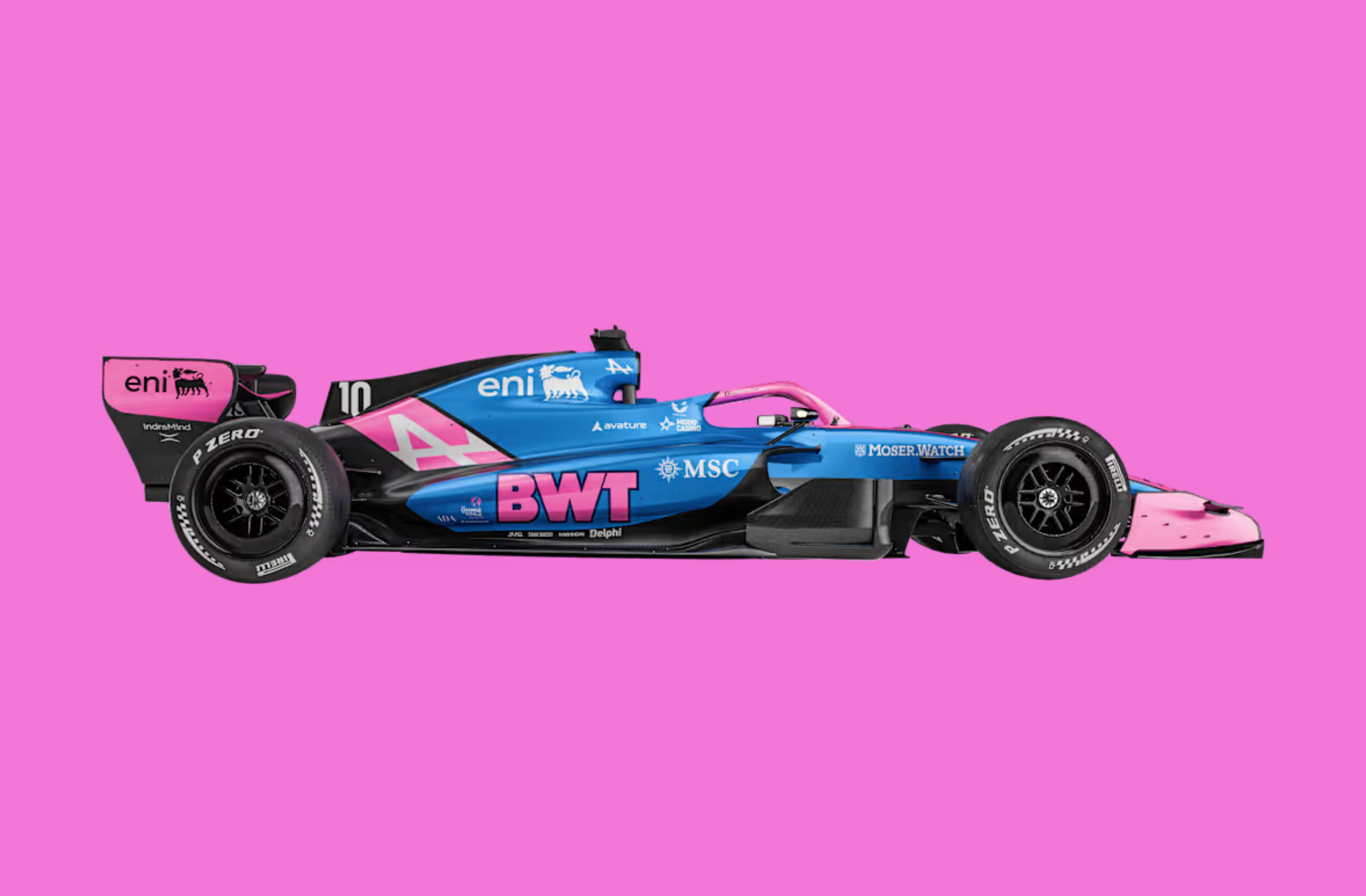 Carro da Alpine F1 Team