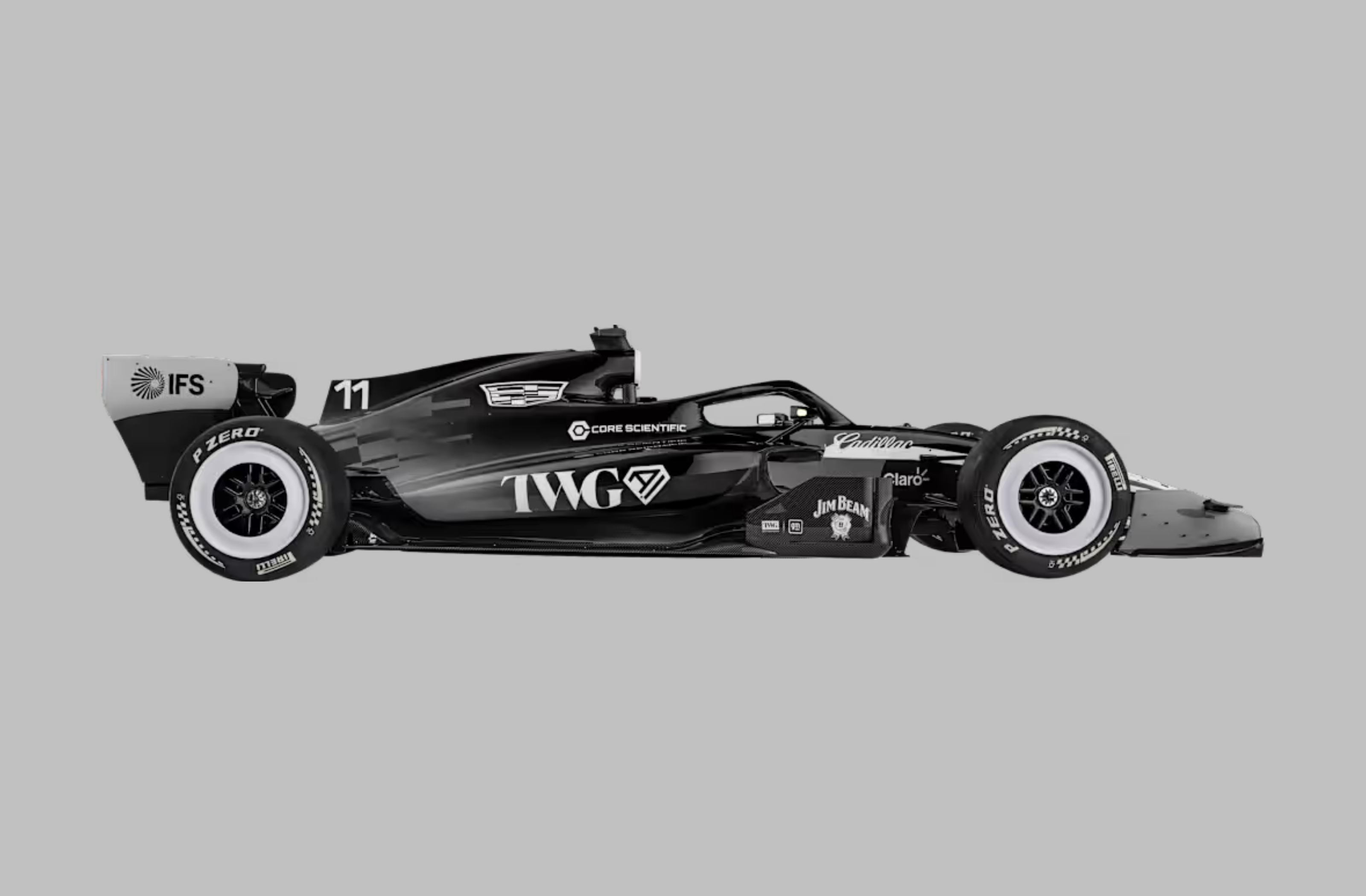 Carro da Cadillac F1 Team